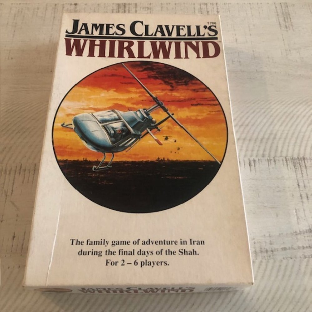 Vintage 1986 James Clavell's Whirlwind
